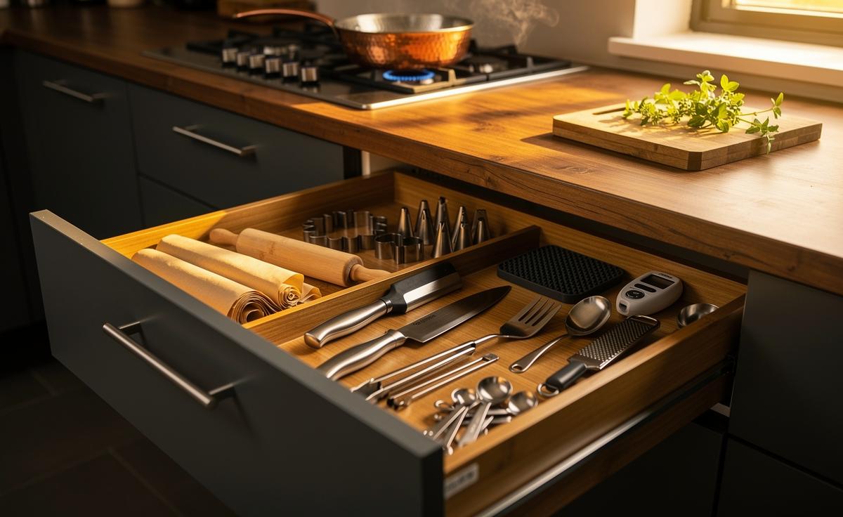 How to organise kitchen drawers so cooking feels faster and calmer