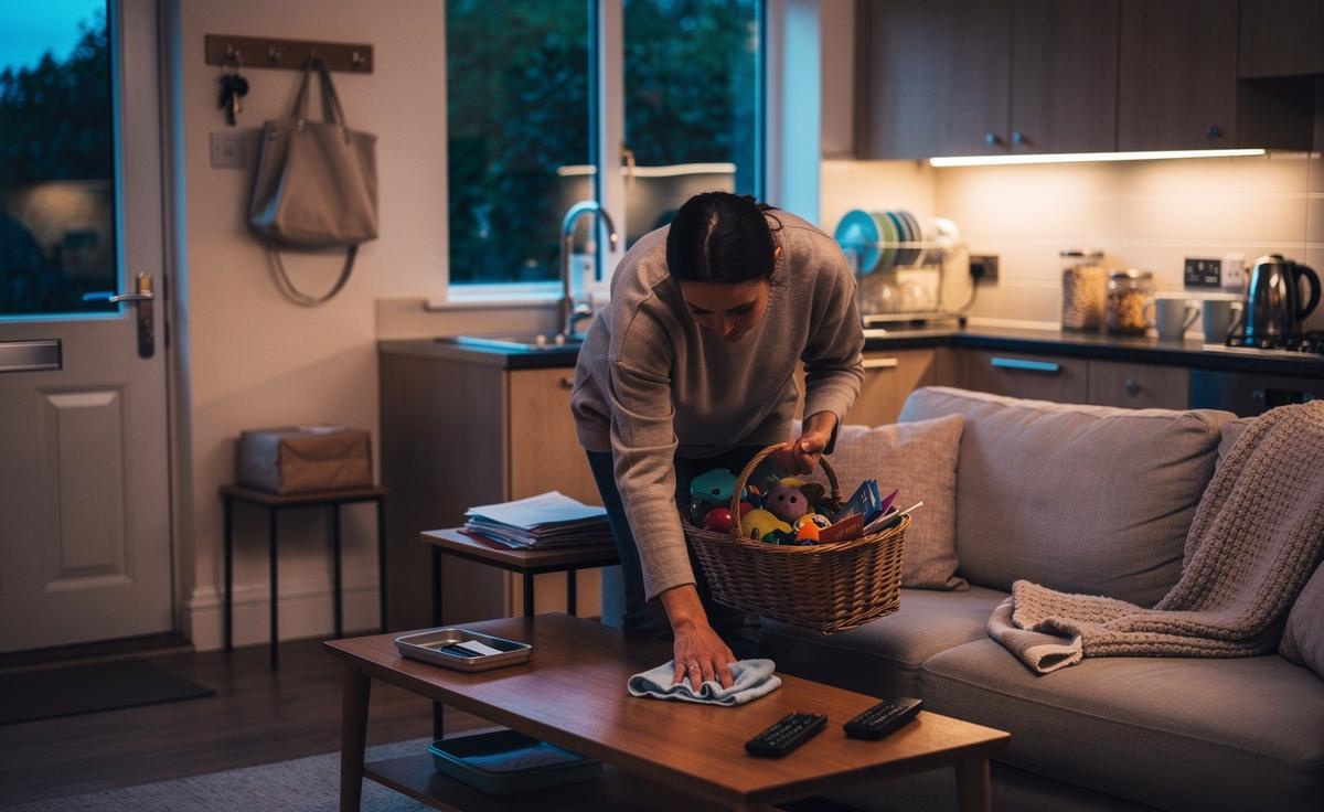The 5-minute evening tidy routine experts say keeps homes clutter-free all week