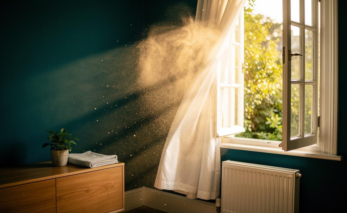 Why opening windows for ten minutes daily reduces indoor dust, according to air specialists